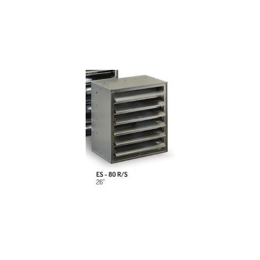 Gigola ékszíjas zsalus ventilátor 80x80 0,37kW